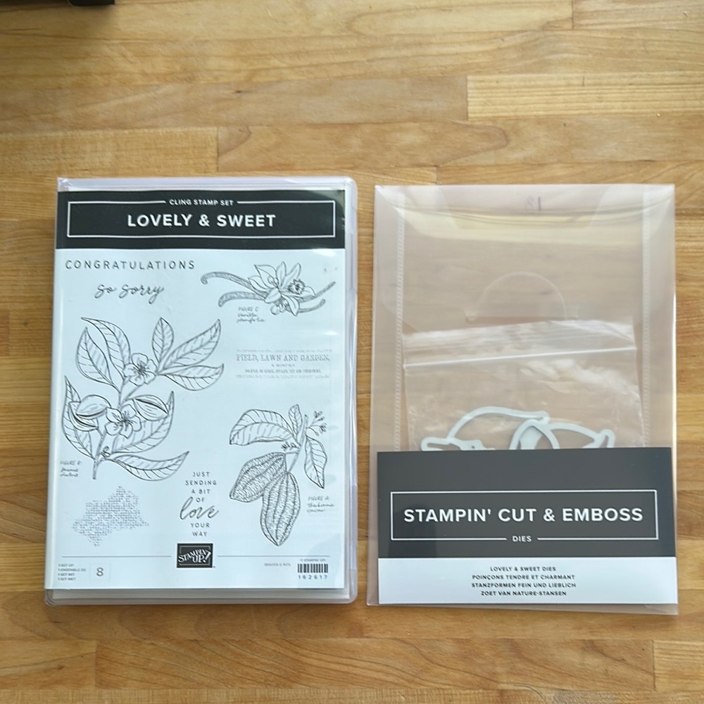 Stampin’ Up! Retired Lovely & Sweet Bundle EUC